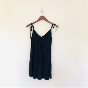 Abercrombie & Fitch navy tie strap dress